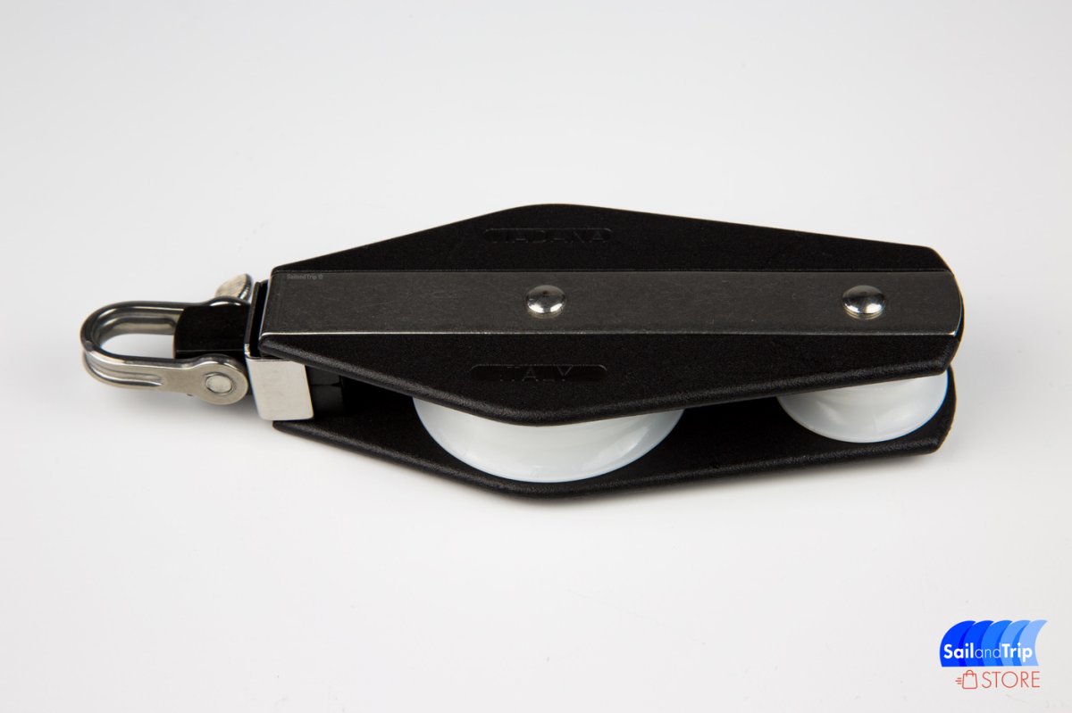 Polea violin Viadana para cabos de 12 mm - Imagen 3