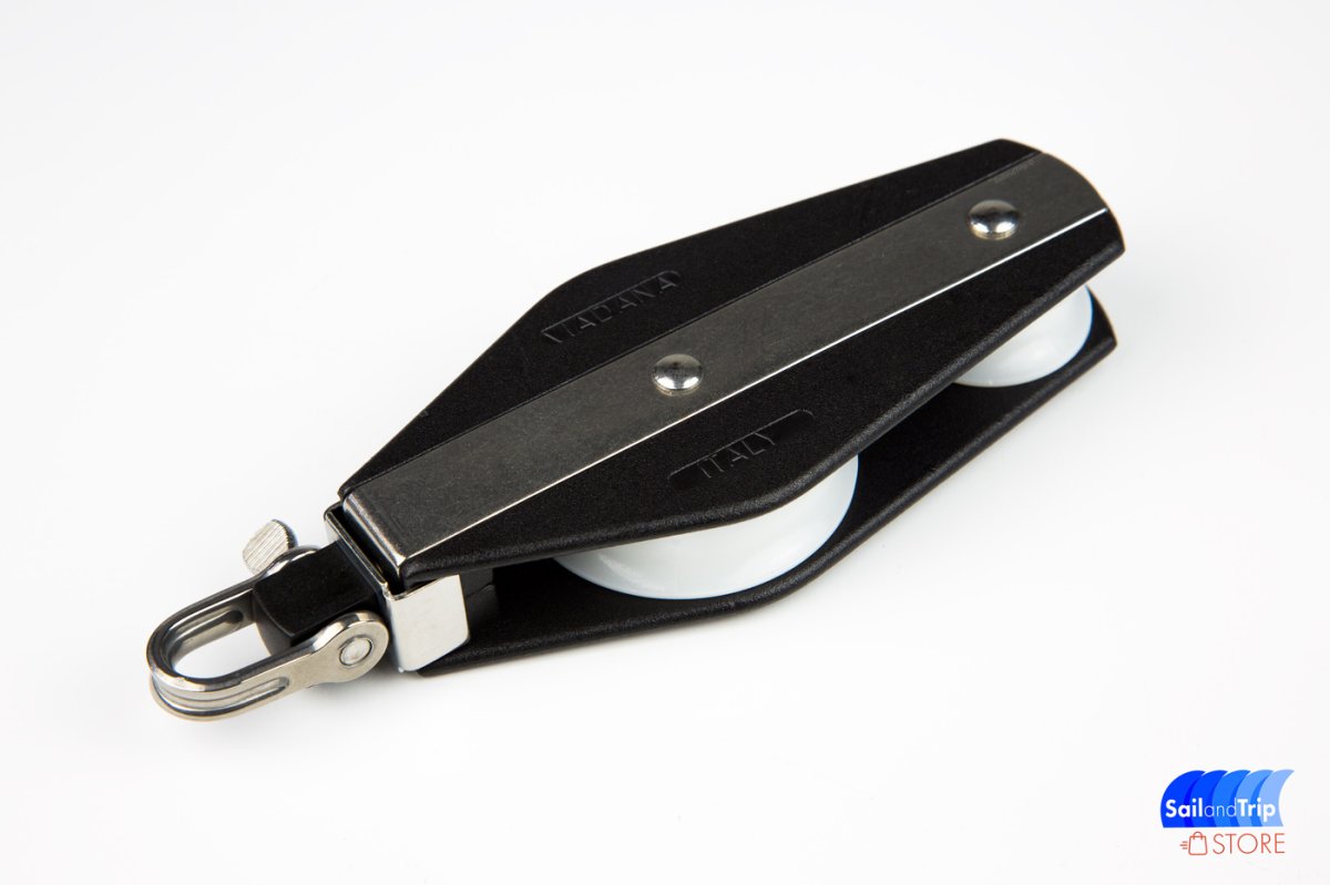 Polea violin Viadana para cabos de 12 mm - Imagen 4