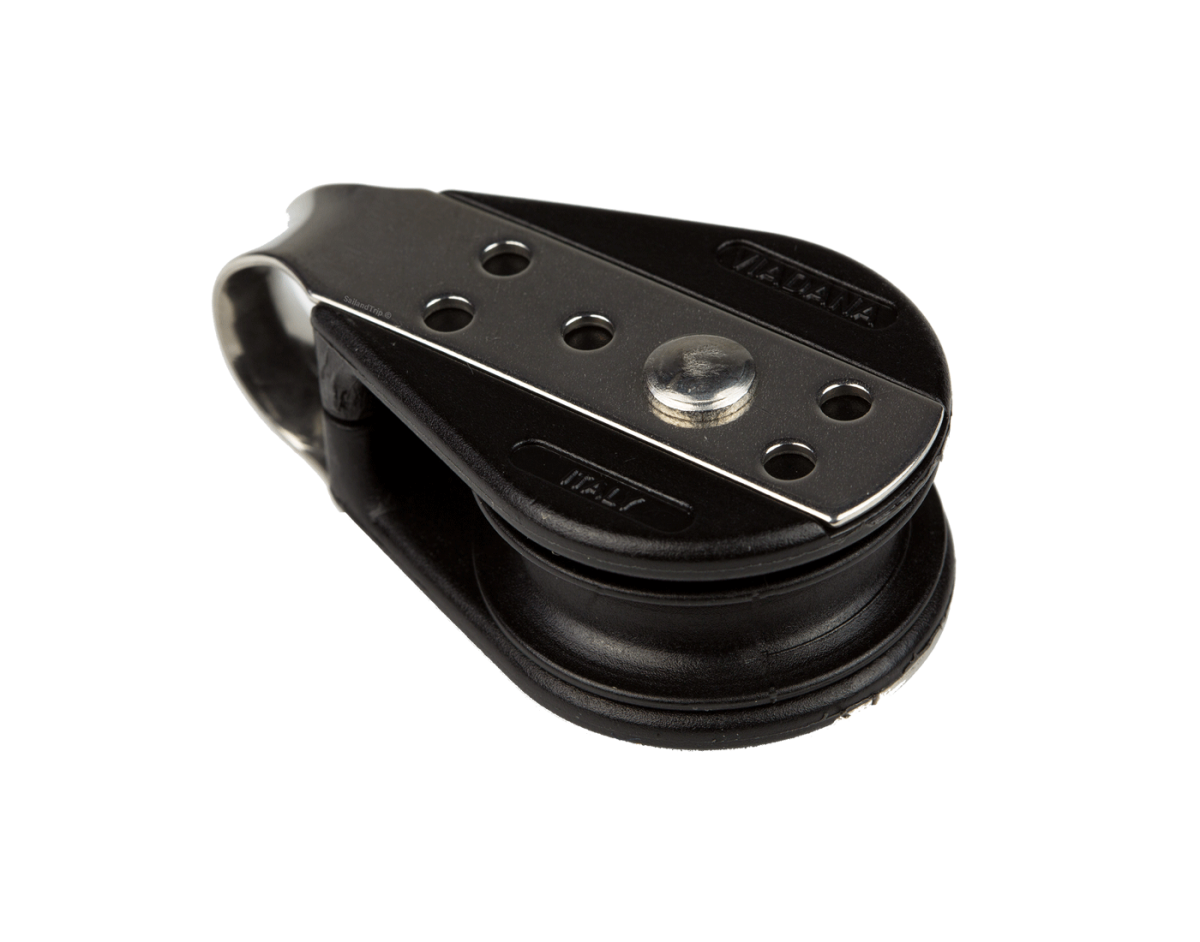 Polea simple Viadana 28 mm para cabos de 8 mm - Imagen 2