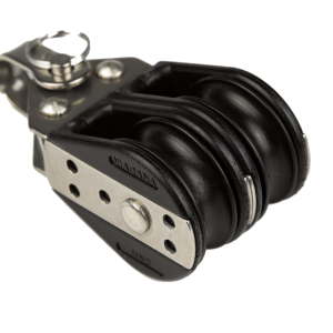 Polea doble barco Viadana para cabos de 8 mm