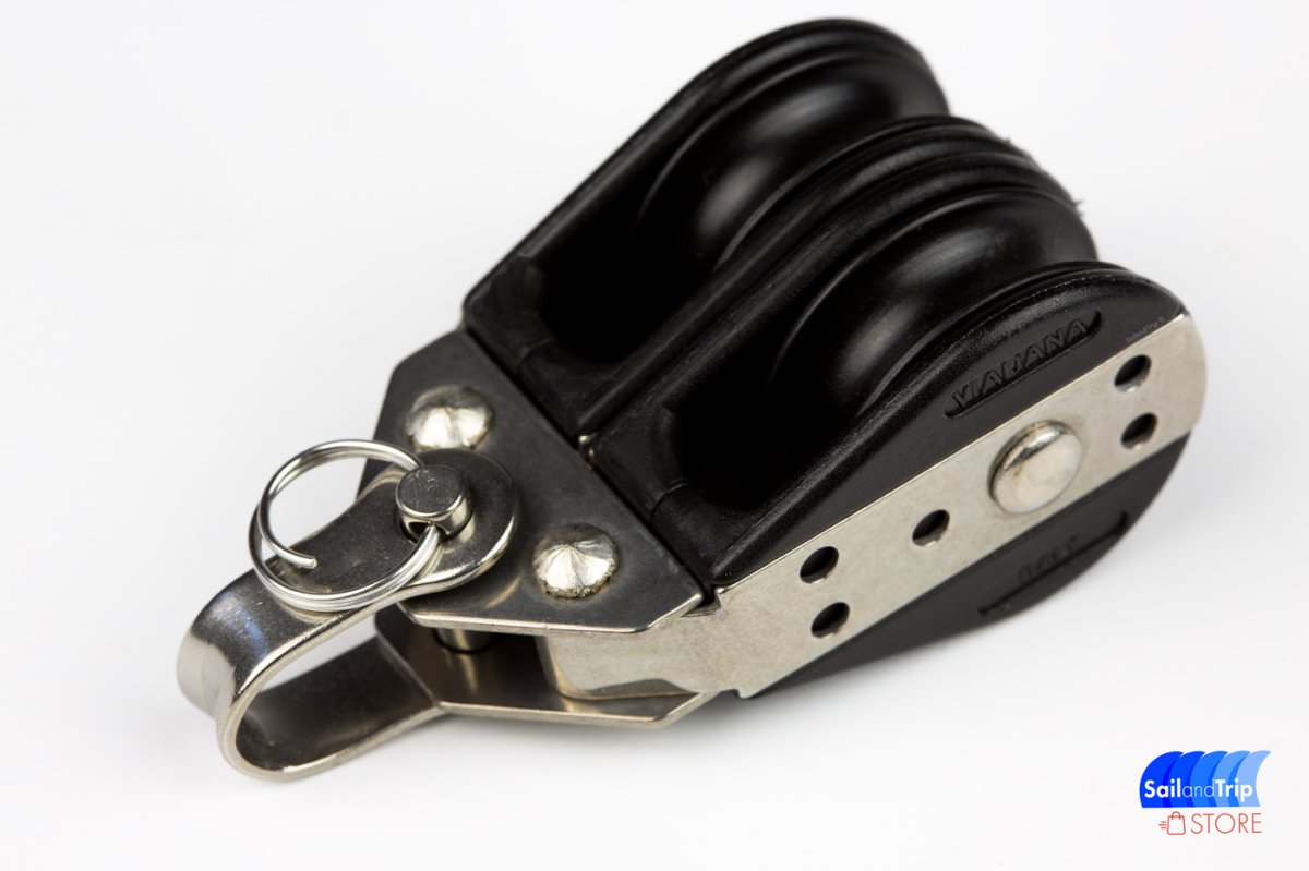 Polea doble barco Viadana para cabos de 8 mm - Imagen 4