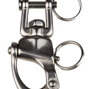 Mosquetón horquilla automática acero inixidable