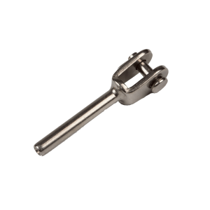 Terminal horquilla para prensar