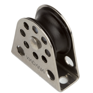 Polea vertical de base fija Viadana de 28 mm