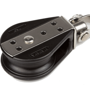 polea giratoria de 38 mm para cabos de 10 mm