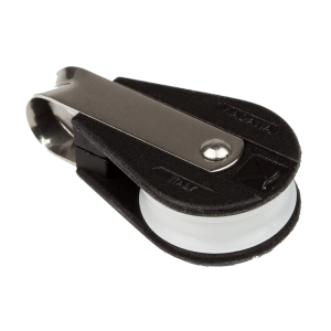 Polea simple de 34 mm para cabo max 8 mm