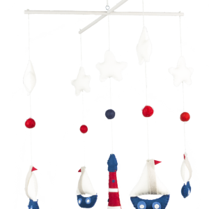 Móvil para bebe marinero