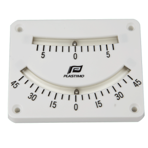 Clinómetro doble lectura Plastimo
