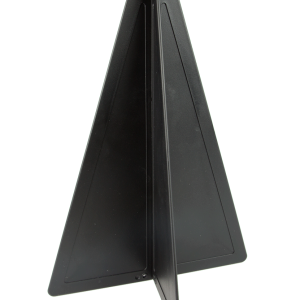 Cono negro de señalización