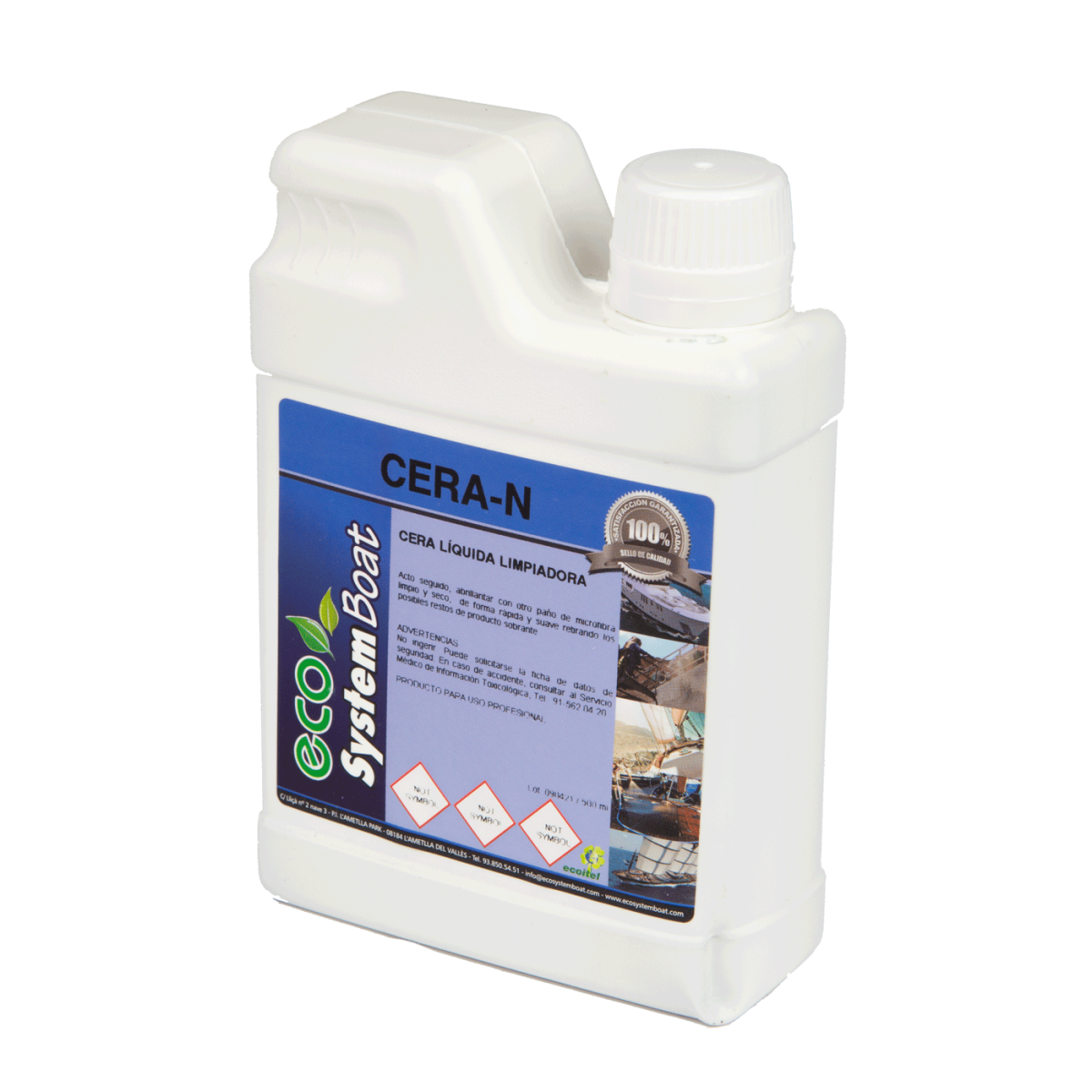 CERA-N CERA líquida super brillo para casco y cubierta
