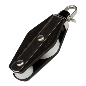 Polea violín de 34 mm para cabos de 8 mm