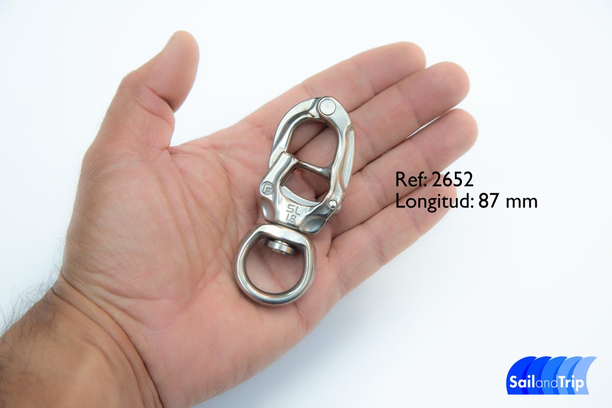 Mosquetón Wichard Speedlink con gatillo - Imagen 3