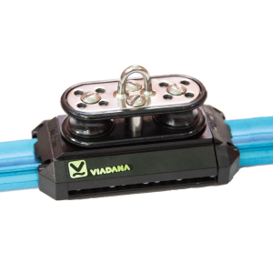 Carro escotero con rodamientos Viadana 24.40 para carril de 25 mm