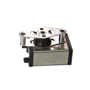 Tope de carril con polea y arraigo Viadana 24.47 para carril de 25 mm