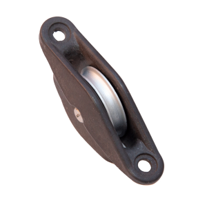 Polea entrada driza vela ligera roldana de 28 mm