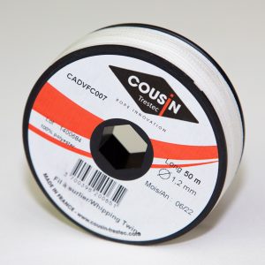 Hilo trenzado poliéster encerado para coser