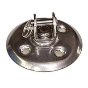 Base giratoria redonda para poleas