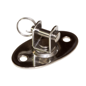 Base giratoria ovalada para poleas