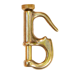 Mosquetón de pistón de bronce para foque