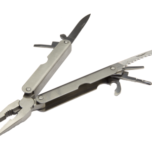 Herramienta multiusos plegable inox