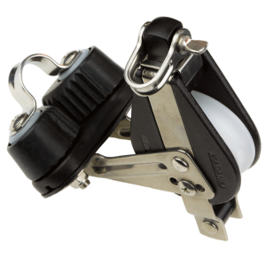 Polea Viadana con mordaza y arraigo de 45 mm