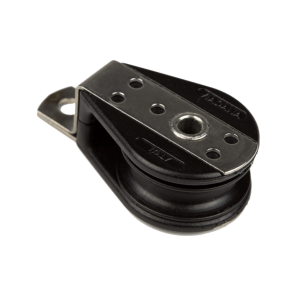 Polea plana Viadana de 28 mm para cabos de 8 mm