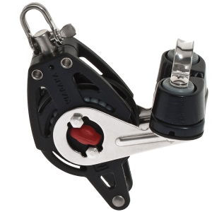 Polea winche con mordaza y arraigo Viadana de 57 mm