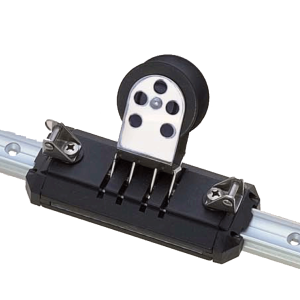 Carro escotero génova con rodamientos para carril de 25 mm