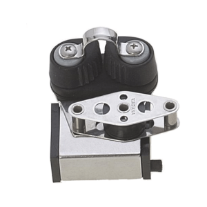 Tope de carril con polea de rodamientos arraigo y mordaza Viadana 24.48