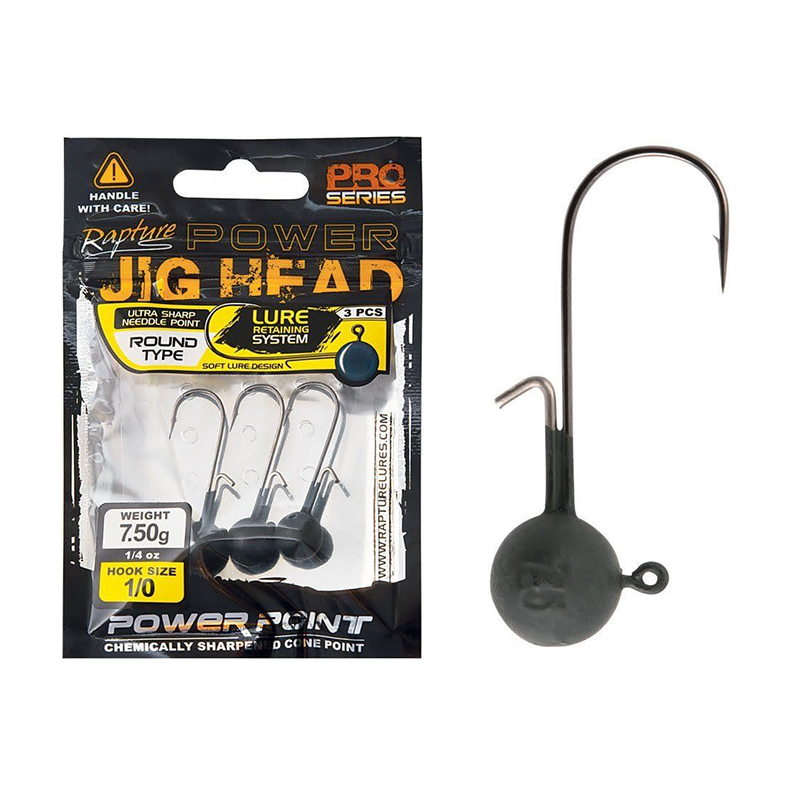 ANZUELO JIGHEAD POWER ROUND LRS 25GR Nº 2