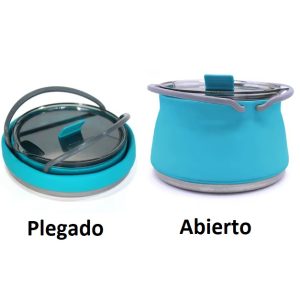 T.  Olla Plegable