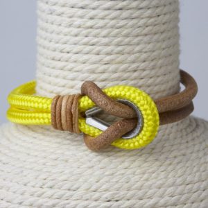 Pulsera niño amarilla Lobo de Mar