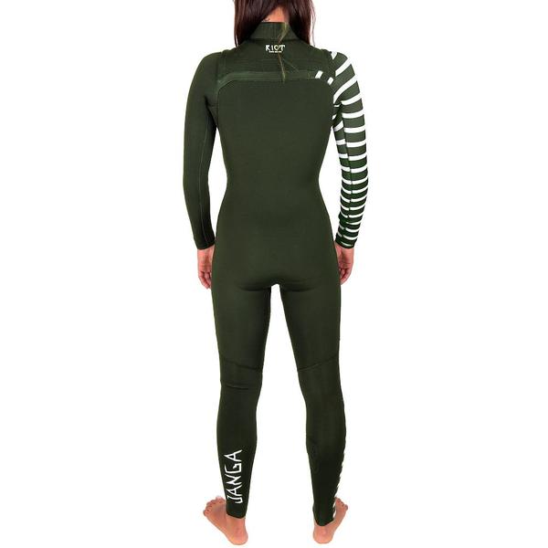 Neopreno Janga Riot Green 4/3 mm - Imagen 3