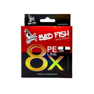 MULTIFILAMENTO BADFISH X8 PE0.3 0.087MM 300M