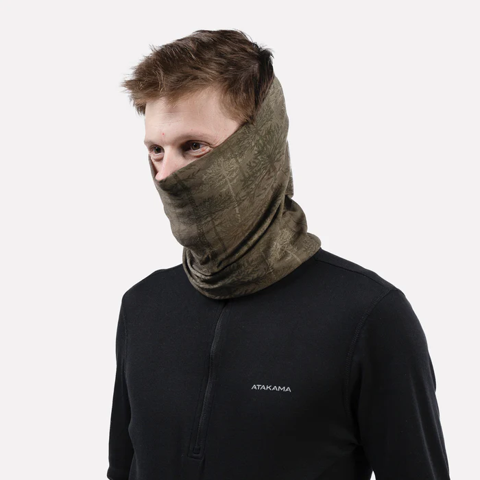 BANDANA ATAKAMA PALENA PRINT ARAUCARIA VERDE - Imagen 8