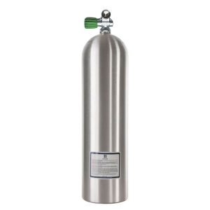 Botella de buceo S80 Luxfer aluminio 217 M26 válvula Nitrox 11.1L