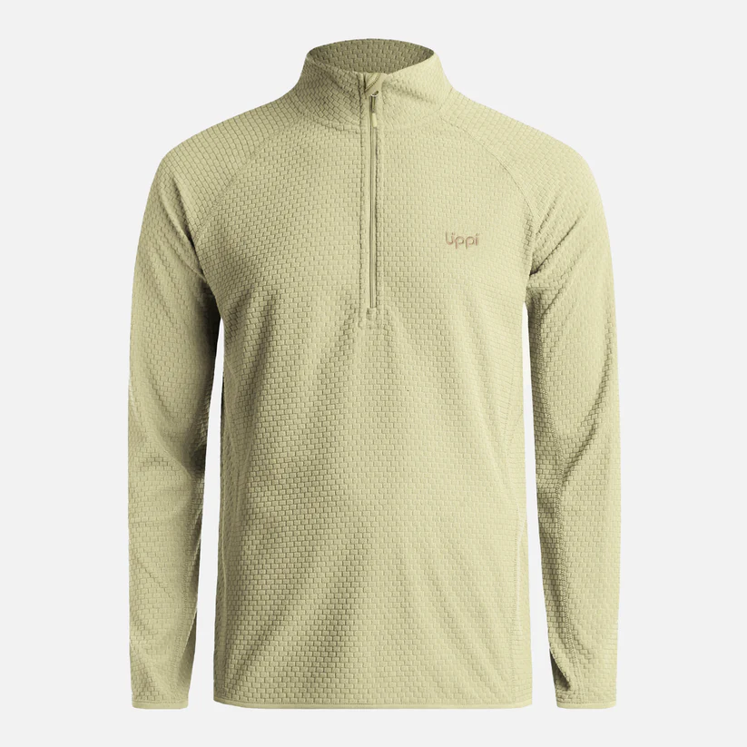 POLERON HOMBRE JACARANDA NANOF 14 ZIP LIPPI VERDE MANZANA - Imagen 7