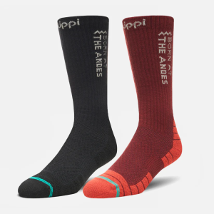 CALCETINES HOMBRE DUO TREKKING LIGHT PACK NEGRO BURDEO