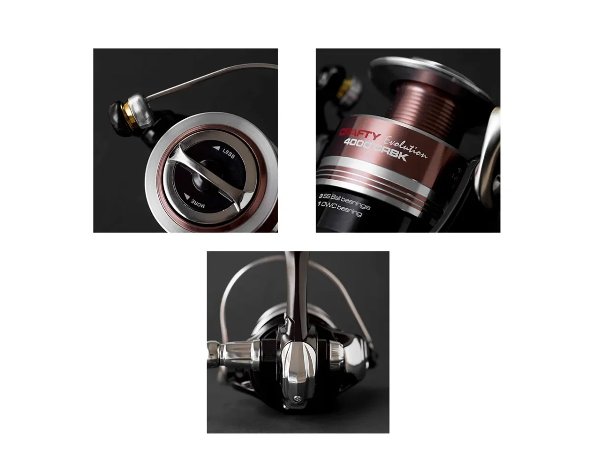 CARRETE CRAFTY EVOLUTION 4000 CRBK - Imagen 4