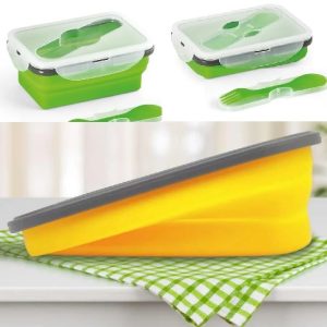 T. Plato Plegable tapa hermética