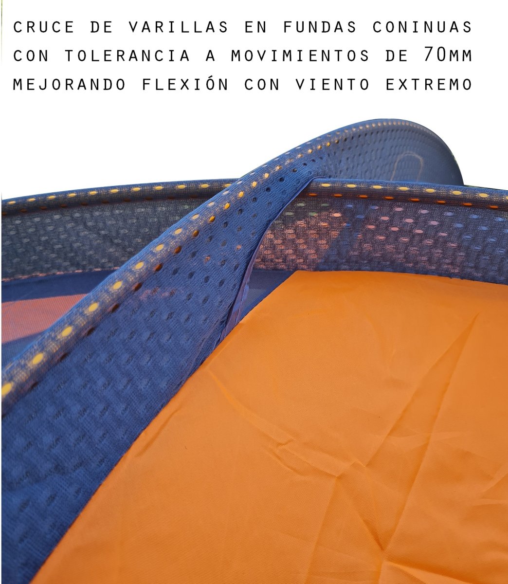 Carpa 4 estaciones Piuquén 2 Pers. - Imagen 8