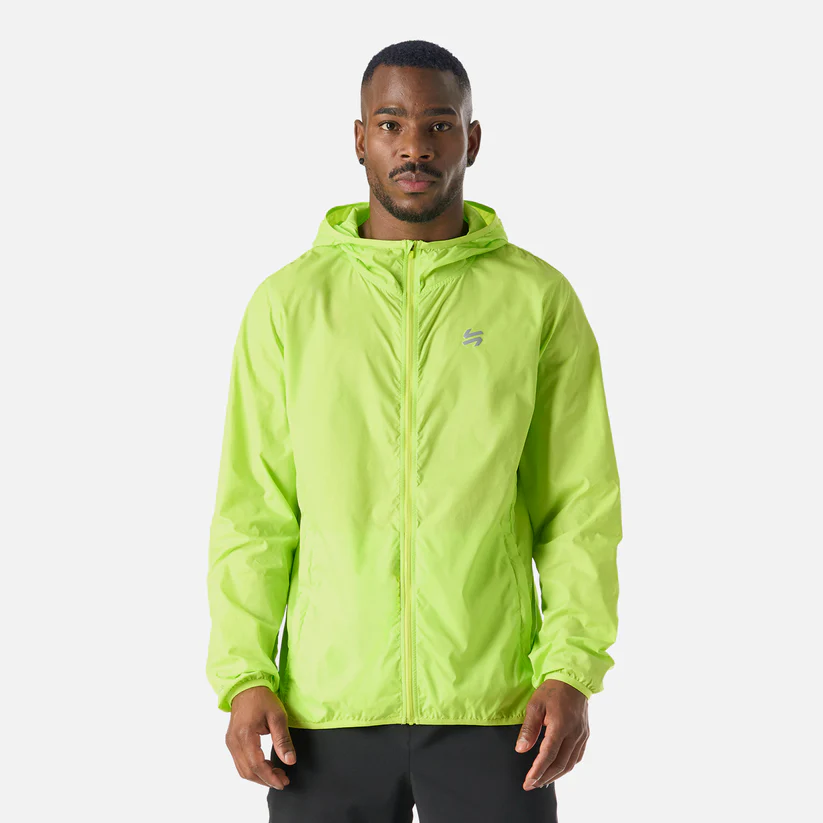 CORTAVIENTO HOMBRE VULCANO BUILT TO MOVE WINDBREAKER JACKET VERDE LIMA