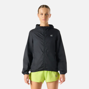 CORTAVIENTO MUJER VULCANO BUILT TO MOVE WINDBREAKER JACKET NEGRO