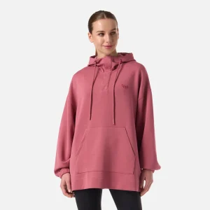 POLERON MUJER CITYSCAPE HOODY SWEATSHIRT LIPPI ROSADO OSCURO