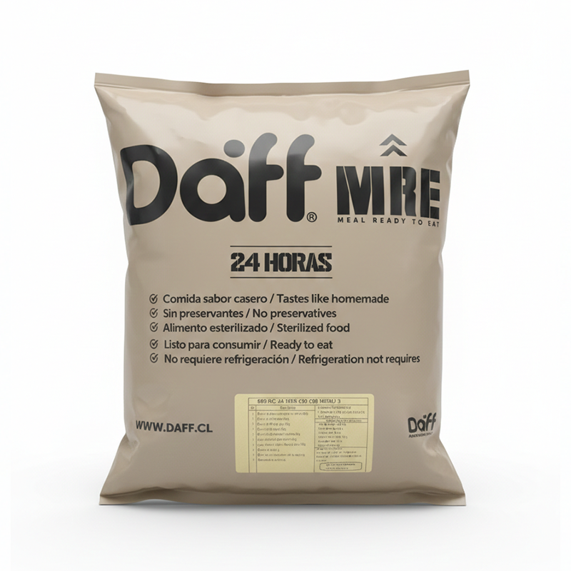 RACION COMBATE DAFF 24 HORAS MENU 3 - Imagen 2