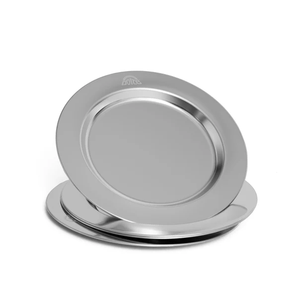 SET DE PLATOS DOITE 4 UNDS ACERO - Imagen 2