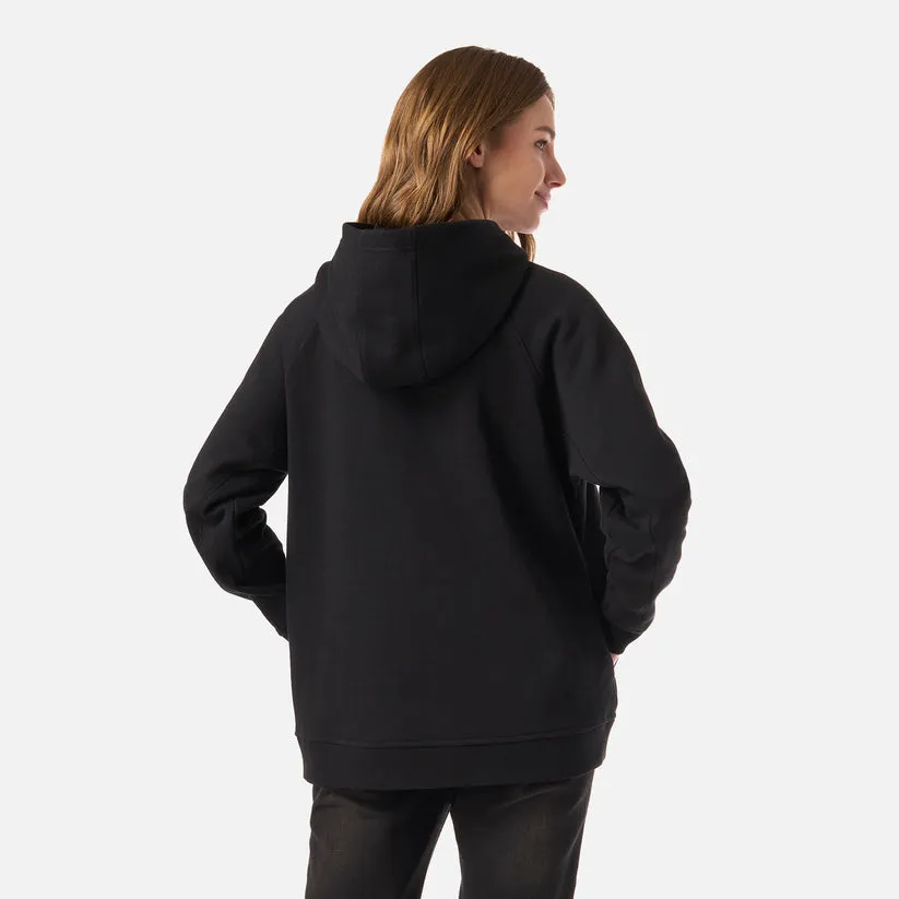 POLERON MUJER INSIGNE HOODY SWEATSHIRT FRONT PRINT LIPPI NEGRO - Imagen 4