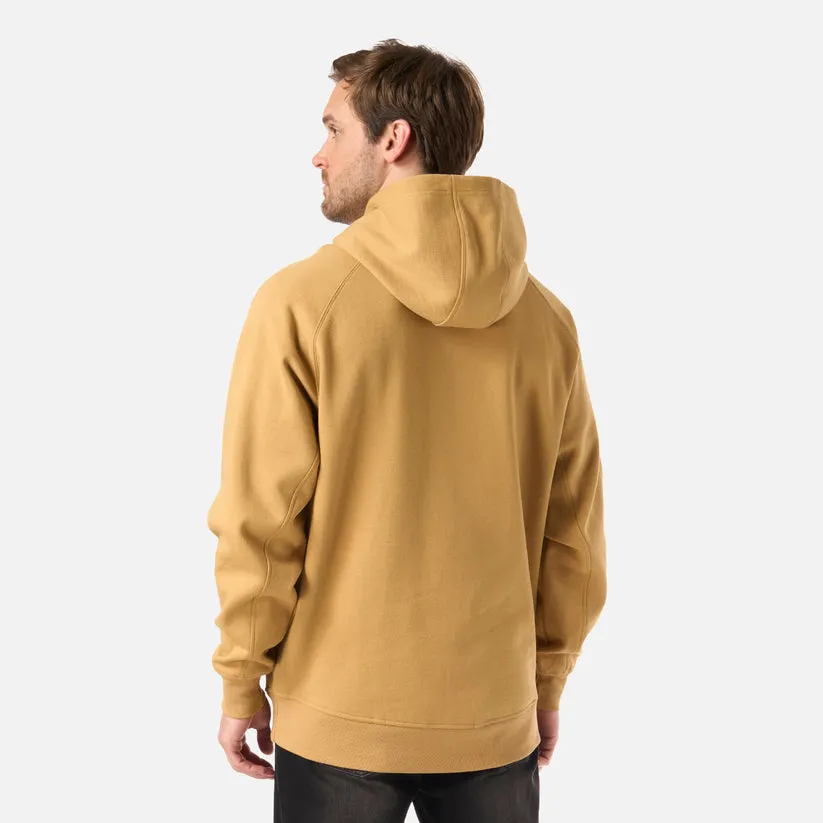 POLERON HOMBRE INSIGNE HOODY SWEATSHIRT FRONT PRINT LIPPI CAMEL - Imagen 4