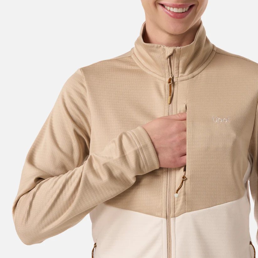POLERON MUJER NUMAN NANOF JACKET LIPPI BEIGE XS - Imagen 5