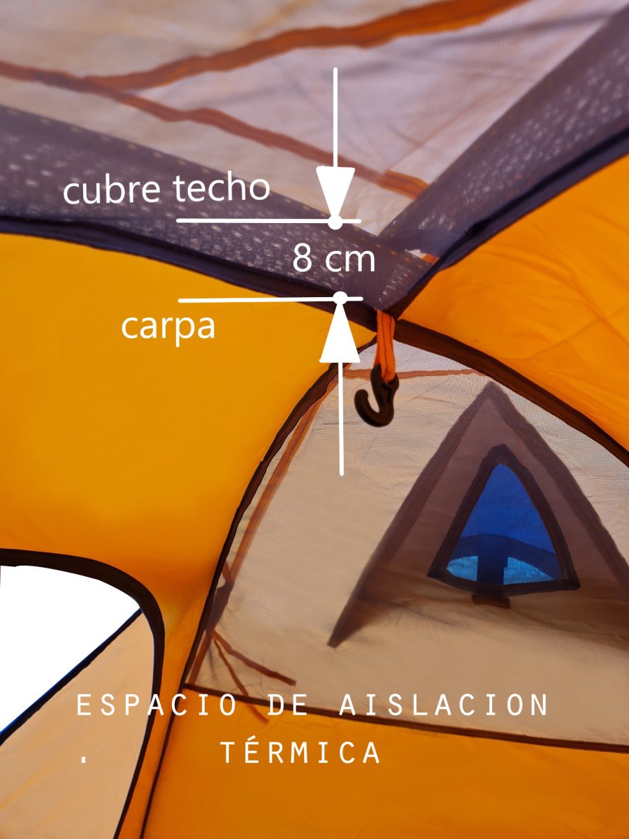 Carpa 4 estaciones Piuquén 2 Pers. - Imagen 9